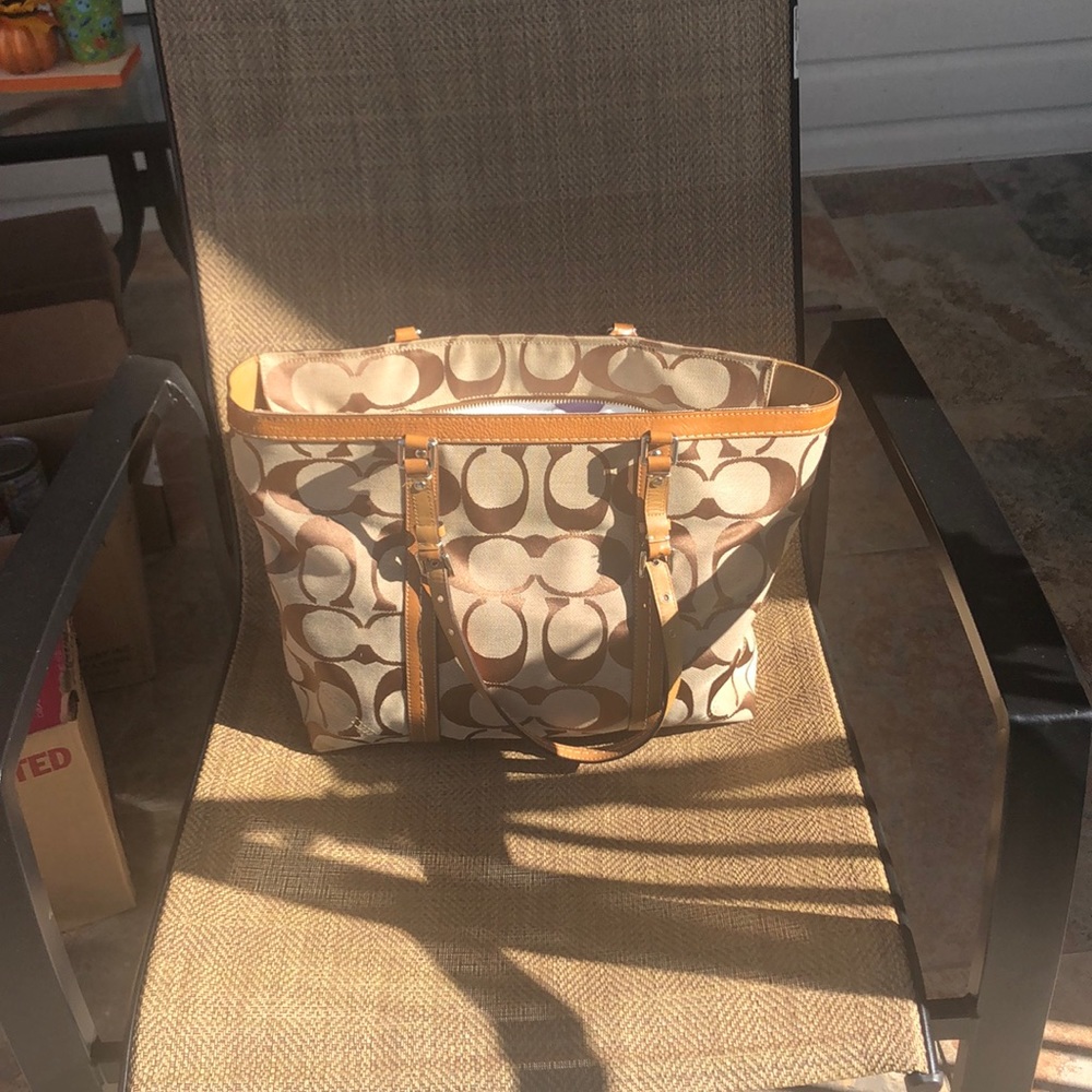 Fairly new Coach purse